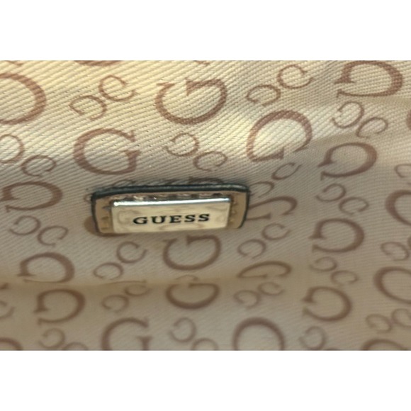 Guess Black Faux Leather‎ Flap Crossbody Bag Los Angeles - Picture 7 of 7